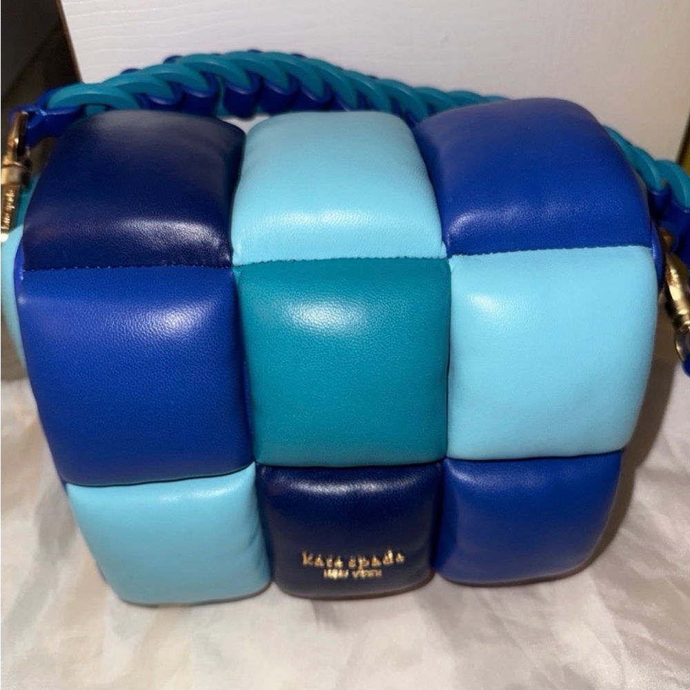 Kate Spade Vibrant Blue and Teal Crossbody Bag